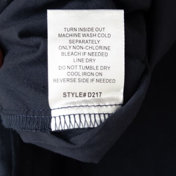 Wuko Gals Claire Midnight Blue Midi Linen Blend Dress Size XS NWT - Picture 6 of 7